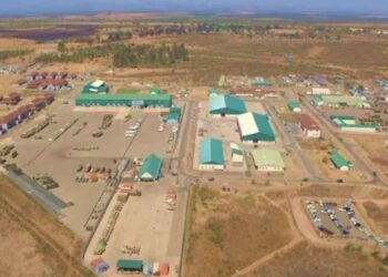 The Laikipia Air Base in Nanyuki, Kenya, identified as the site of the proposed plan by the United States government to set up a quarantine facility for its citizens exposed to Ebola during the ongoing outbreak in the Democratic Republic of Congo (DRC).
