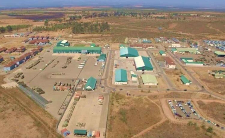 The Laikipia Air Base in Nanyuki, Kenya, identified as the site of the proposed plan by the United States government to set up a quarantine facility for its citizens exposed to Ebola during the ongoing outbreak in the Democratic Republic of Congo (DRC).