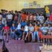 Leguan Chess participants with GCF coaches