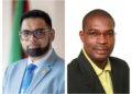 L-R President Irfaan Ali, AFC Chairman and Interim Leader David Patterson