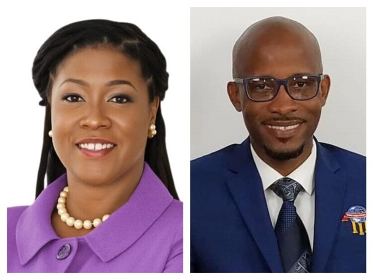 L-R FGM Leader Amanza Walton-Desir and
Mr. Nigel London