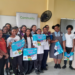 Students of Diamond Secondary share a light moment with Caribbean Airlines Country Manager for Guyana and Suriname (second right); FA Jamila Romany(first right) and other team members from the GTA, Shellon Nicholas, Senior Tourism Events Officer (first left) and Naliyah Lallbeharry GTA’s Marketing and Event Officer(second left) following our Career Talk Session at the school on May 28.