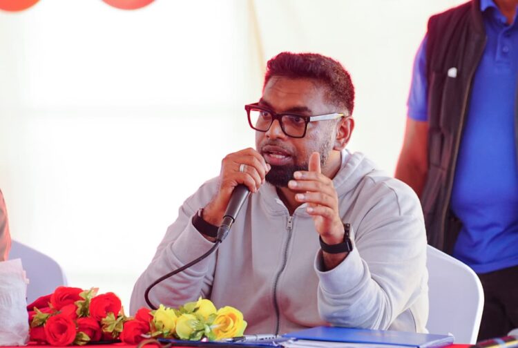 President Irfaan Ali
