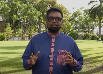 President Irfaan Ali during a social media address on Wednesday