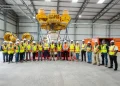 Teams from the Ministry of Natural Resources, the Vreed-en-Hoop Shore Base and Exxon Mobil Guyana