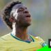 Brazil's Vinicius Junior celebrates scoring an equalising goal against Morocco in New Jersey [(BBC photo)