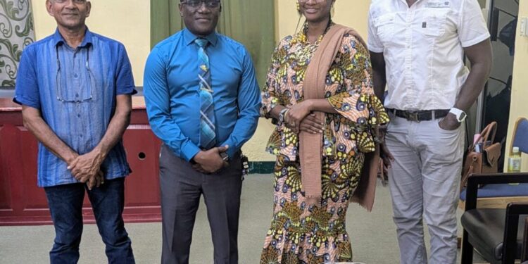 Waste To Wealth meets linden Town clerk & Deputy Mayor