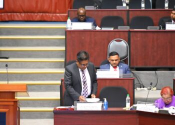 Senior Minister in the Office of the President with Responsibility for Finance, Dr. Ashni Singh,