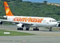 The Venezuelan Consortium of Aeronautical Industries and Air Services, S.A. (Conviasa), the flag carrier of the Bolivarian Republic of Venezuela was stranded in Kingston on Saturday June 6 2026 .
