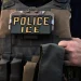 A U.S. Immigration and Customs Enforcement agent is seen in Park Ridge, Ill., Sept. 19, 2025. (AP Photo/Erin Hooley, File)