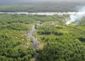 An aerial view of Guyana’s rich biodiversity