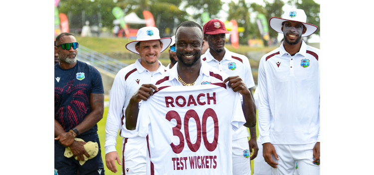 fast bowler Kemar Roach