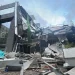 A Bancaribe building that collapsed after an earthquake in Caracas on June 24, 2026.
AFP via Getty Images