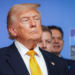US President Donald Trump poses for a group photo prior to the North Atlantic Council meeting held as part of the 36th NATO Heads of State and Government Summit at the Presidential Complex in Ankara, Türkiye, on July 8, 2026. /VCG