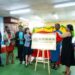 University of Guyana Vice-Chancellor, Professor Paloma Mohamed Martin, and China’s Ambassador to Guyana, Her Excellency Yang Yang, remove the ceremonial covering to officially unveil the China Book Corner signage at the University of Guyana Library, Turkeyen Campus. They are joined by senior members of the University of Guyana, representatives of the Embassy of the People’s Republic of China in Guyana, and a student of the University during the unveiling ceremony on Monday, 15 June 2026.