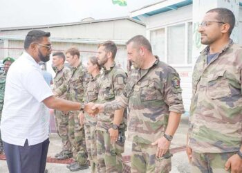 The French Guiana delegation