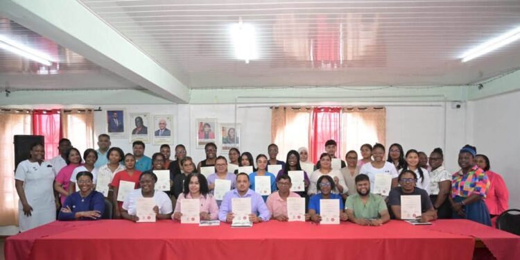 Group Photo of Region 3 Healthcare Professional who particpated in GNBS Training