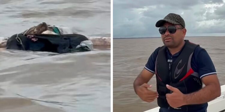 A body recovered from the MV Barima tragedy, Opposition Leader Azruddin Mohamed