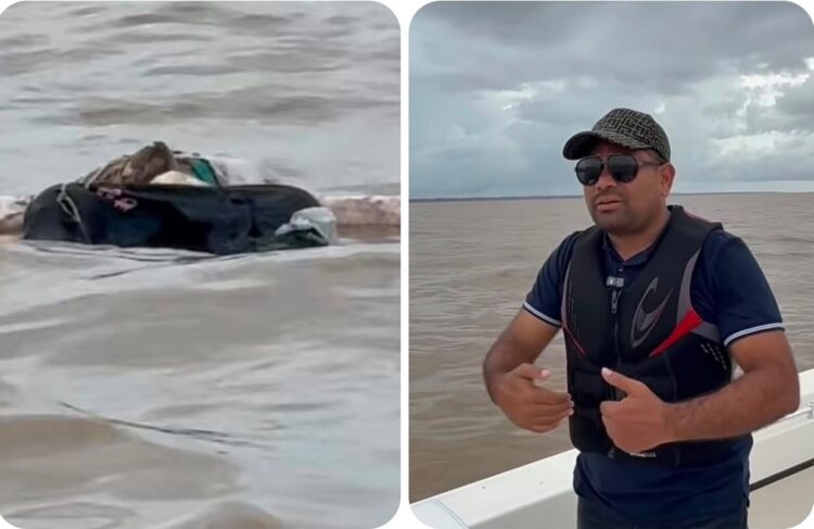 A body recovered from the MV Barima tragedy, Opposition Leader Azruddin Mohamed