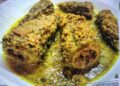 kaloungy/stuff Karela with shrimp