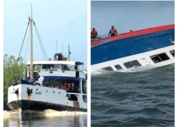 MV Barima (Left the 87-year-old vessel, and the capsized vessel) Vessel capsized July 18, 2026