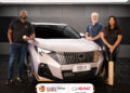 Dylan Smith, Regional Brand & Logistics Director; James Stewart, Commercial and Marketing Director for the ExxonMobil Guyana Global Super League and Manisha Amjad, Sales Director at Motorworld