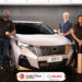 Dylan Smith, Regional Brand & Logistics Director; James Stewart, Commercial and Marketing Director for the ExxonMobil Guyana Global Super League and Manisha Amjad, Sales Director at Motorworld