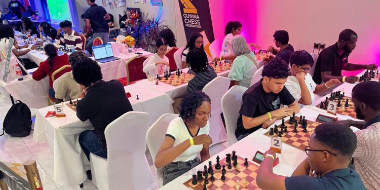 Scene from GCF Bullet Chess Tournament at Game Fest 2026