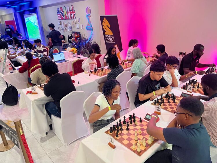 Scene from GCF Bullet Chess Tournament at Game Fest 2026