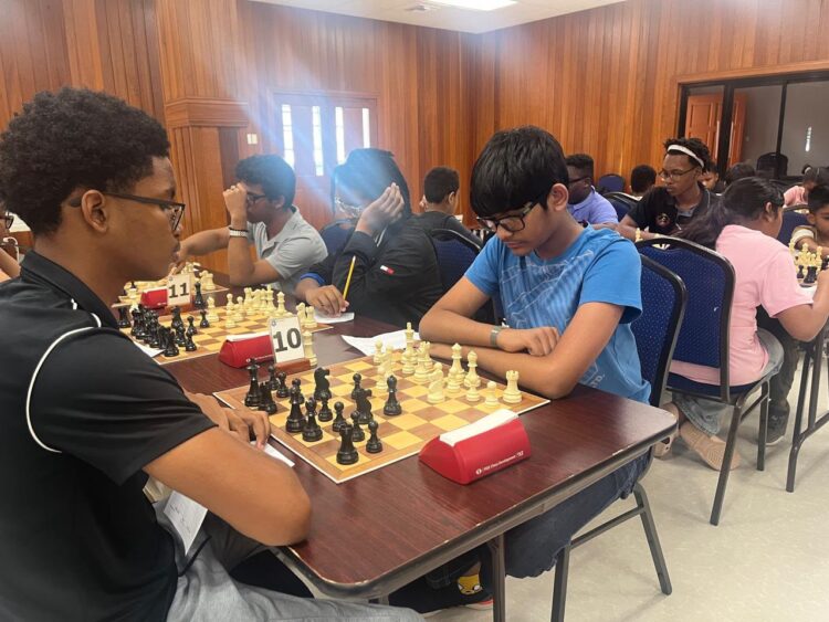 Scene from the 2026 Junior Chess Qualifiers Championship