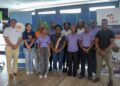 Mr. Martin Cheong, General Manager of SBM Offshore Guyana, Mr. Vurlon Mills and some of the participants