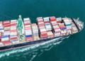 File photo of an aerial view of Qingdao Port in Qingdao, east China's Shandong Province. /VCG