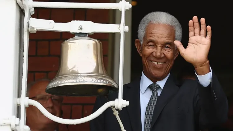 GHK Lall Hails Sir Garfield as Cricket's Greatest Champion (BBC News photo)