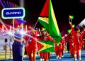 Guyana at the CAC Games (PanAm Sports photo)