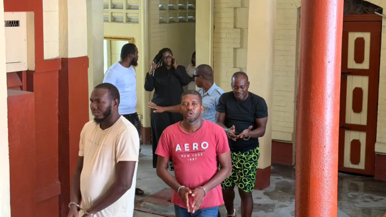 Captain Kevin Price, 40, Chief Mate Rondell Dwayne Roberts, 42, and Goods Superintendent Delon Granderson, 33 charged on July 22, 2026 with murder for MV Barima deaths