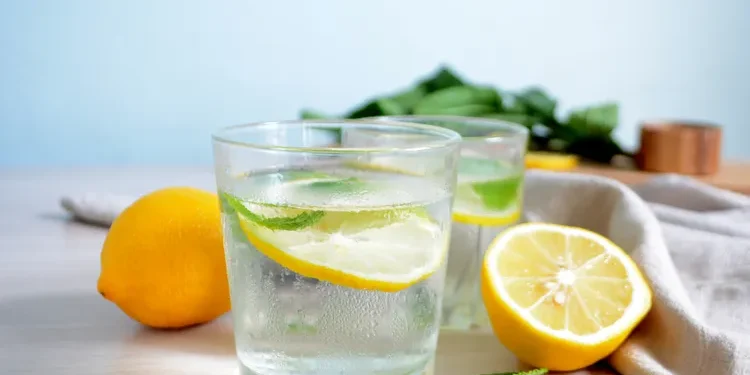 Drinking lemon water is a flavorful way to stay hydrated throughout the day.
credit: Mariya Volkova / Getty Images