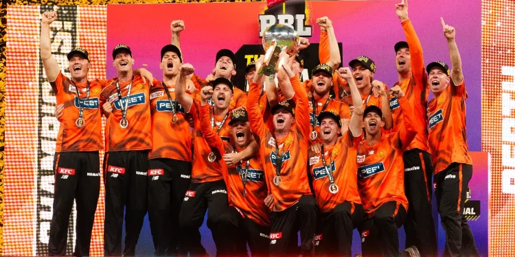 Perth Scorchers XI will make their first appearance in the ExxonMobil Guyana Global Super League (Perth Scorchers photo)