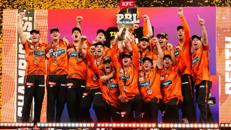 Perth Scorchers XI will make their first appearance in the ExxonMobil Guyana Global Super League (Perth Scorchers photo)