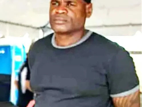 Security guard, Mark Richmond (Kaieteur News photo)