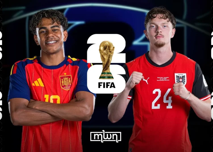 moroccoworldnews photo (Spain vs Austria)