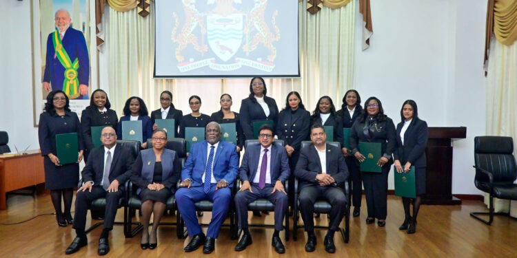 The new magistrates and  commissioners of title