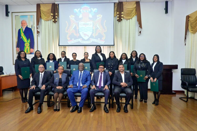 The new magistrates and commissioners of title