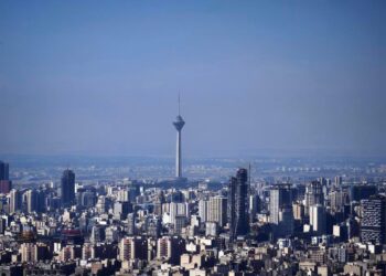 This photo taken on May 1, 2026 shows a view of Tehran, Iran. (Xinhua)