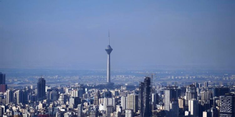 This photo taken on May 1, 2026 shows a view of Tehran, Iran. (Xinhua)
