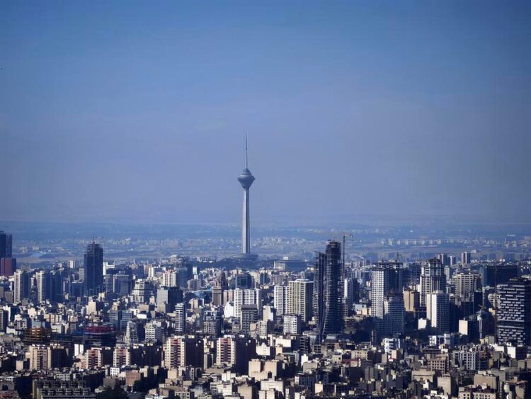 This photo taken on May 1, 2026 shows a view of Tehran, Iran. (Xinhua)