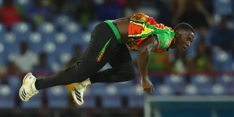 Shamar Joseph's speed was too hot to handle for St Lucia Kings  •  CPL T20