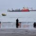 Iran and the US make competing claims over control of Strait of Hormuz. /Amirhosein Khorgooi/ISNA via AP