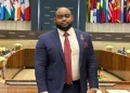 ‘GLOBAL CHALLENGES’: Foreign Affairs Minister Sean Sobers at the Ministerial on the Resurgence of Political Terrorism, hosted by United States Secretary of State Marco Rubio in Washington, DC.