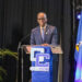 Chairman of CARICOM, The Honourable Philip J. Pierre, Prime Minister of Saint Lucia.