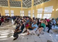 Residents of Melanie and surrounding communities gathered at the engagement